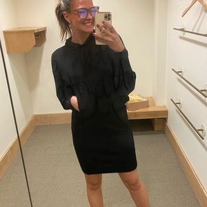 Evereve Black Sweater Dress SZ S